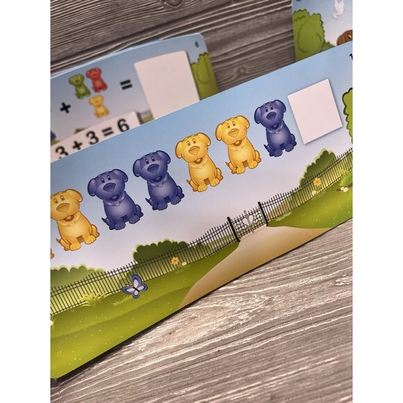 Scholastic Puppy Pals Counters & Cards Addition Patterns Educational Learning - Picture 2 of 6